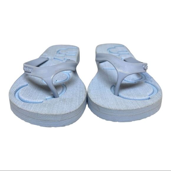 Calvin Klein Flip Flops Logo Sandals Bright Beach Travel - Picture 6 of 8